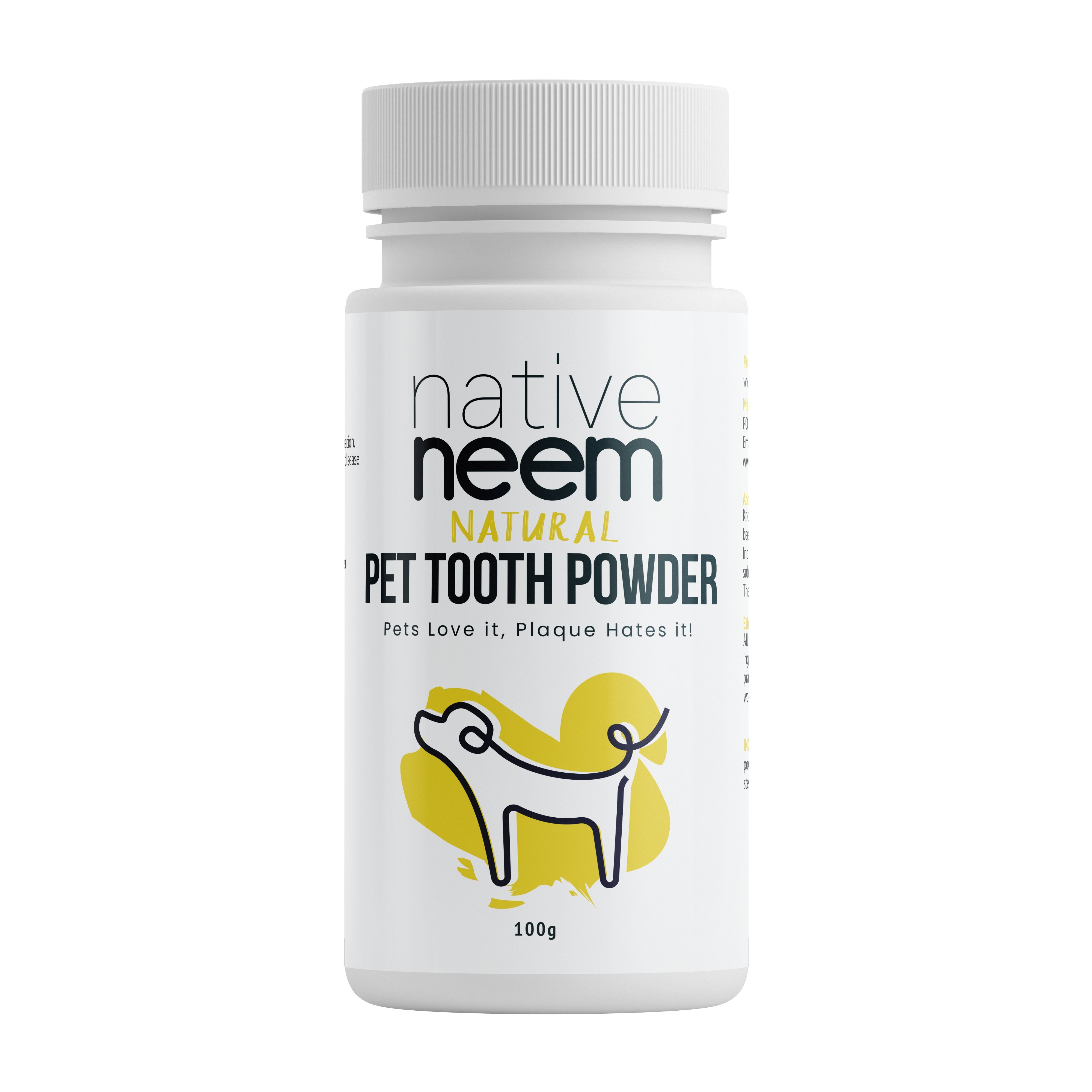 Dog clearance tooth powder